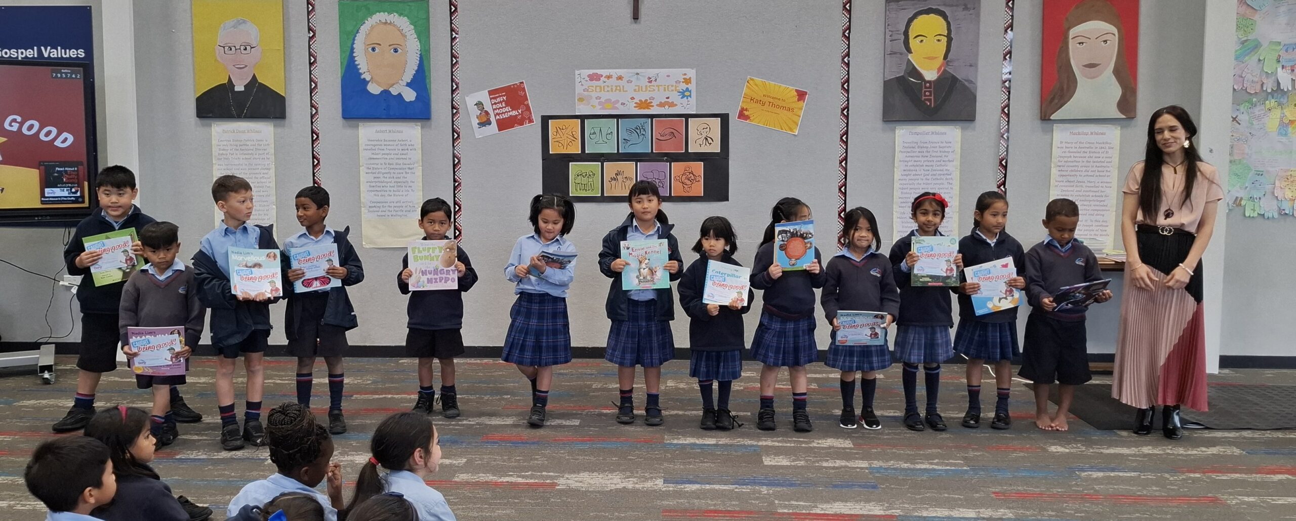 Katy Thomas at Holy Trinity Catholic Primary School