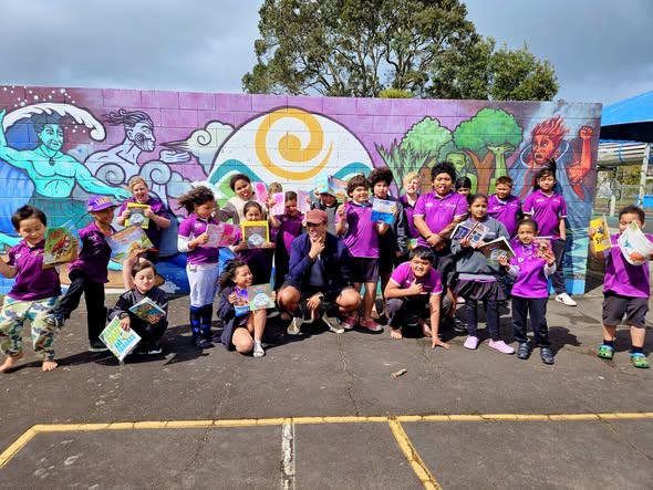 Kenape Saupese at Te Kohanga Primary School
