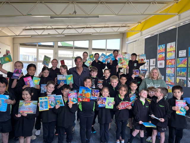 Nathan Grey at Porangahau School